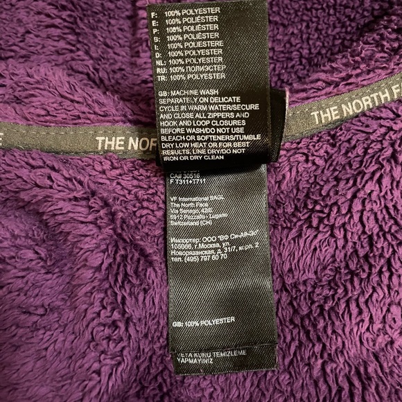 Super cozy North Face Oso size 14/16 EUC deep plum - Picture 6 of 7